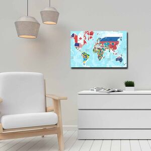 Imagine Tablou decorativ, 45702019C, Lemn, Multicolor