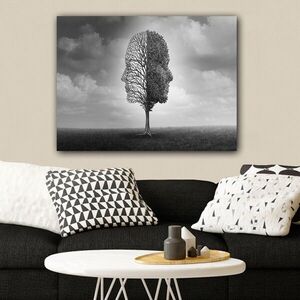 Imagine Tablou decorativ, 1169550526_70100, Rama din lemn (grosime 3 cm), Multicolor