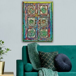 Imagine Tablou decorativ, 132664946_70100, Rama din lemn (grosime 3 cm), Multicolor