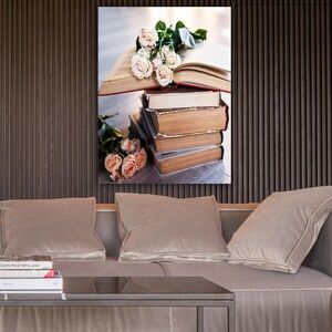 Imagine Tablou decorativ, 282962810_70100, Rama din lemn (grosime 3 cm), Multicolor