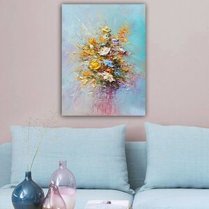 Imagine Tablou decorativ, 519714841_70100, Rama din lemn (grosime 3 cm), Multicolor