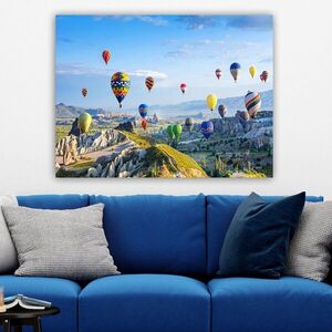 Imagine Tablou decorativ, 563054797_70100, Rama din lemn (grosime 3 cm), Multicolor