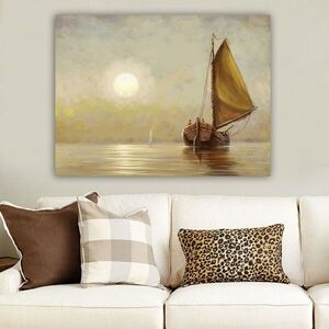 Imagine Tablou decorativ, 585496625_70100, Rama din lemn (grosime 3 cm), Multicolor