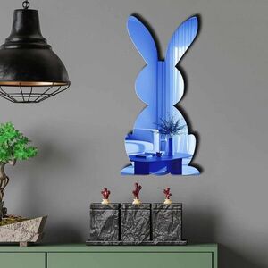 Imagine Oglinda decorativa, EAS005BLUE, Baza din 100% EVA (Grosime: 10 mm), Albastru