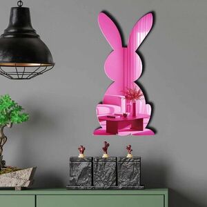Imagine Oglinda decorativa, EAS005PINK, Baza din 100% EVA (Grosime: 10 mm), Roz