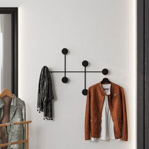 Imagine Cuier de perete, Dama, Grosime: 10 mm, Negru