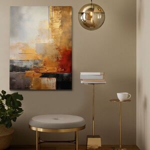Imagine Tablou decorativ, KNV10097, Rama din lemn (grosime 3 cm), Multicolor