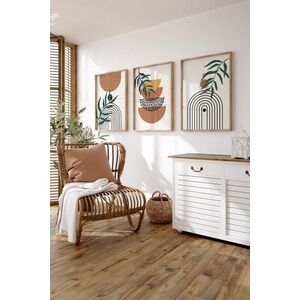 Imagine Set 3 tablouri decorative, Artsycllct33, MDF, Multicolor