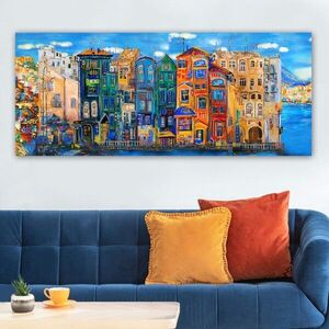 Imagine Tablou decorativ, YTY233816548_50120, Rama din lemn (grosime 3 cm), Multicolor