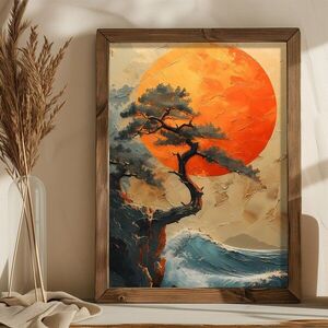Imagine Tablou decorativ, AI206, Cadru: 100% MOLID, Multicolor