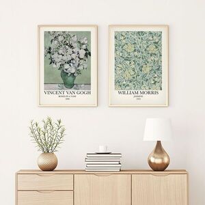 Imagine Set 2 tablouri decorative, Huhu277, Lemn masiv, Multicolor