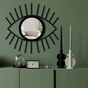 Imagine Oglinda decorativa, Ozgl523, Baza din 100% EVA (Grosime: 10 mm), Argintiu