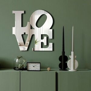 Imagine Oglinda decorativa, Ozgl506, Baza din 100% EVA (Grosime: 10 mm), Argintiu