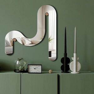 Imagine Oglinda decorativa, Ozgl509, Baza din 100% EVA (Grosime: 10 mm), Argintiu