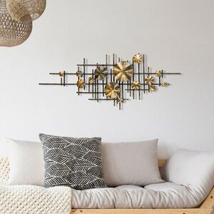 Imagine Decoratiune de perete, Mihrimah, Dimensiuni: 113 x 7 x 44 cm, Multicolor