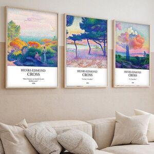 Imagine Set 3 tablouri decorative, Huhu265, Lemn masiv, Multicolor