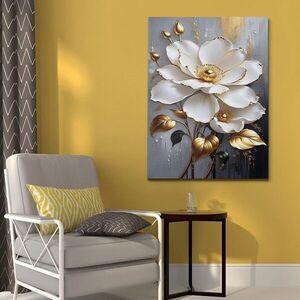 Imagine Tablou decorativ, KNV10088, Rama din lemn (grosime 3 cm), Multicolor