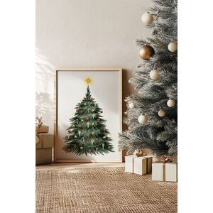 Imagine Tablou decorativ, Nwyearsngmdl83, MDF, Multicolor