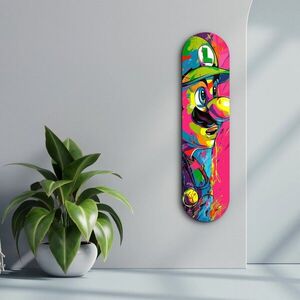 Imagine Tablou decorativ, Luigi Fan Art, Dimensiune: 20 x 80 cm, Multicolor