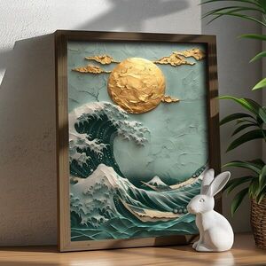 Imagine Tablou decorativ, AI138, Cadru: 100% MOLID, Multicolor