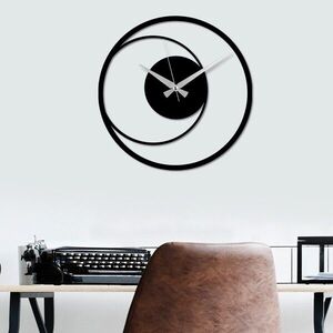 Imagine Ceas de perete, Circle 15, Dimensiune: 49 x 49 cm, Negru