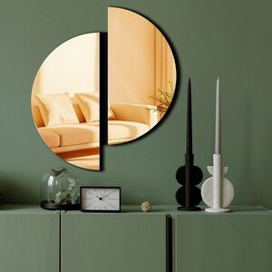 Imagine Oglinda decorativa, Ozgl522, Baza din 100% EVA (Grosime: 10 mm), Auriu