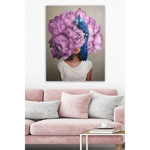 Imagine Tablou decorativ, 7436502942921-70100, Rama din lemn (grosime 3 cm), Multicolor