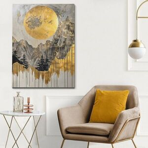 Imagine Tablou decorativ, KNV10267, Rama din lemn (grosime 3 cm), Multicolor
