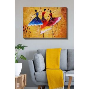 Imagine Tablou decorativ, Kanvas Tablo (70 x 100), Rama din lemn (grosime 3 cm), Multicolor