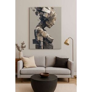 Imagine Tablou decorativ, Hm_Cnvs26-23-50x70, Cadru: 100% lemn (Grosime: 2 x 3 cm), Multicolor