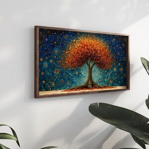 Imagine Tablou decorativ, AI091, Cadru: 100% MOLID, Multicolor