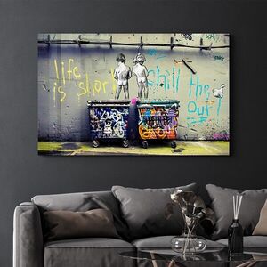 Imagine Tablou decorativ, OGLS-8078, Dimensiuni: 46 x 72 cm, Multicolor