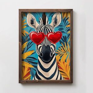 Imagine Tablou decorativ, TUN023-L, Lemn, Multicolor