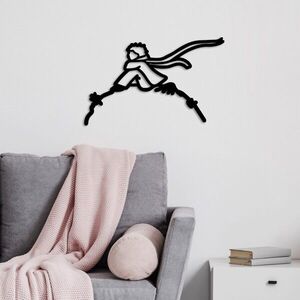 Imagine Decoratiune de perete, The Little Prince 2, Dimensiuni: 63 x 40 cm, Negru
