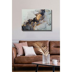 Imagine Tablou decorativ, Kanvas Tablo (50 x 70), Rama din lemn (grosime 3 cm), Multicolor