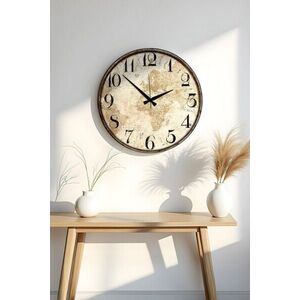 Imagine Ceas de perete, Huhuas00029, Dimensiune: 50 x 50 cm (1 bucată), Multicolor