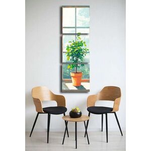 Imagine Set 3 tablouri decorative, 3P4545BSRC-008, Cadru: 100% PIN (Grosime: 2, 8 mm), Multicolor