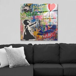 Imagine Tablou decorativ, CAM4124_5050, Dimensiune: 50 x 50 cm, Multicolor