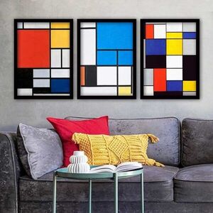 Imagine Set 3 tablouri decorative, 3SC_UN3219929_3545, Polistiren, Multicolor