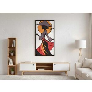 Imagine Tablou decorativ, Jade, Dimensiuni: 40 x 68 cm, Multicolor