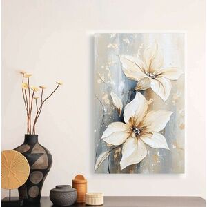 Imagine Tablou decorativ, YNS-1040-70 x 100, Lemn, Multicolor