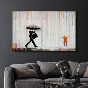 Imagine Tablou decorativ, CAM-3000, Dimensiuni: 46 x 72 cm, Multicolor