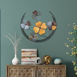 Imagine Decoratiune de perete, Haiyang 2, Dimensiuni: 70 x 62 x 4 cm, Multicolor