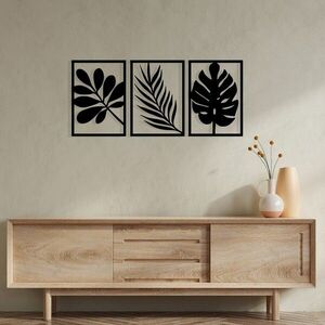 Imagine Decoratiune de perete, Cincuenta, Dimensiuni: 104 x 46 cm, Negru