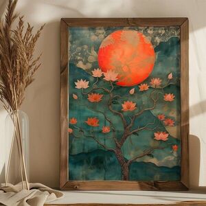 Imagine Tablou decorativ, AI145, Cadru: 100% MOLID, Multicolor