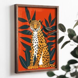 Imagine Tablou decorativ, TUN057-XL, Lemn, Multicolor