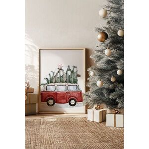 Imagine Tablou decorativ, Nwyearsngmdl67, MDF, Multicolor