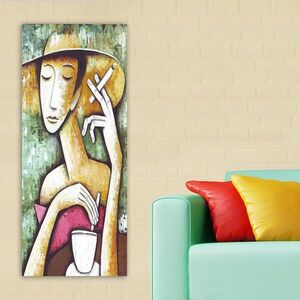 Imagine Tablou decorativ, DKY21398524_50120, Rama din lemn (grosime 3 cm), Multicolor