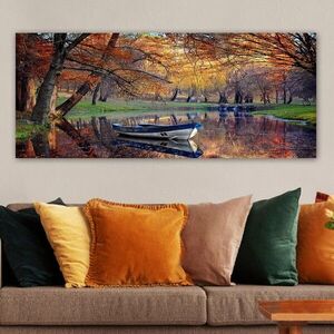 Imagine Tablou decorativ, YTY100419445_50120, Rama din lemn (grosime 3 cm), Multicolor