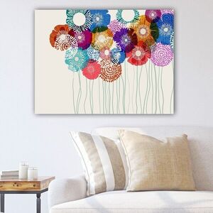 Imagine Tablou decorativ, 396709903_70100, Rama din lemn (grosime 3 cm), Multicolor